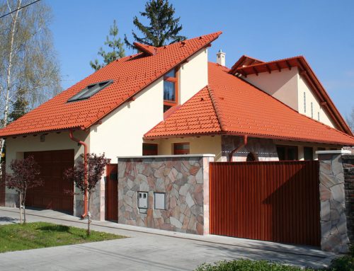 O casă cu o arhitectură specială